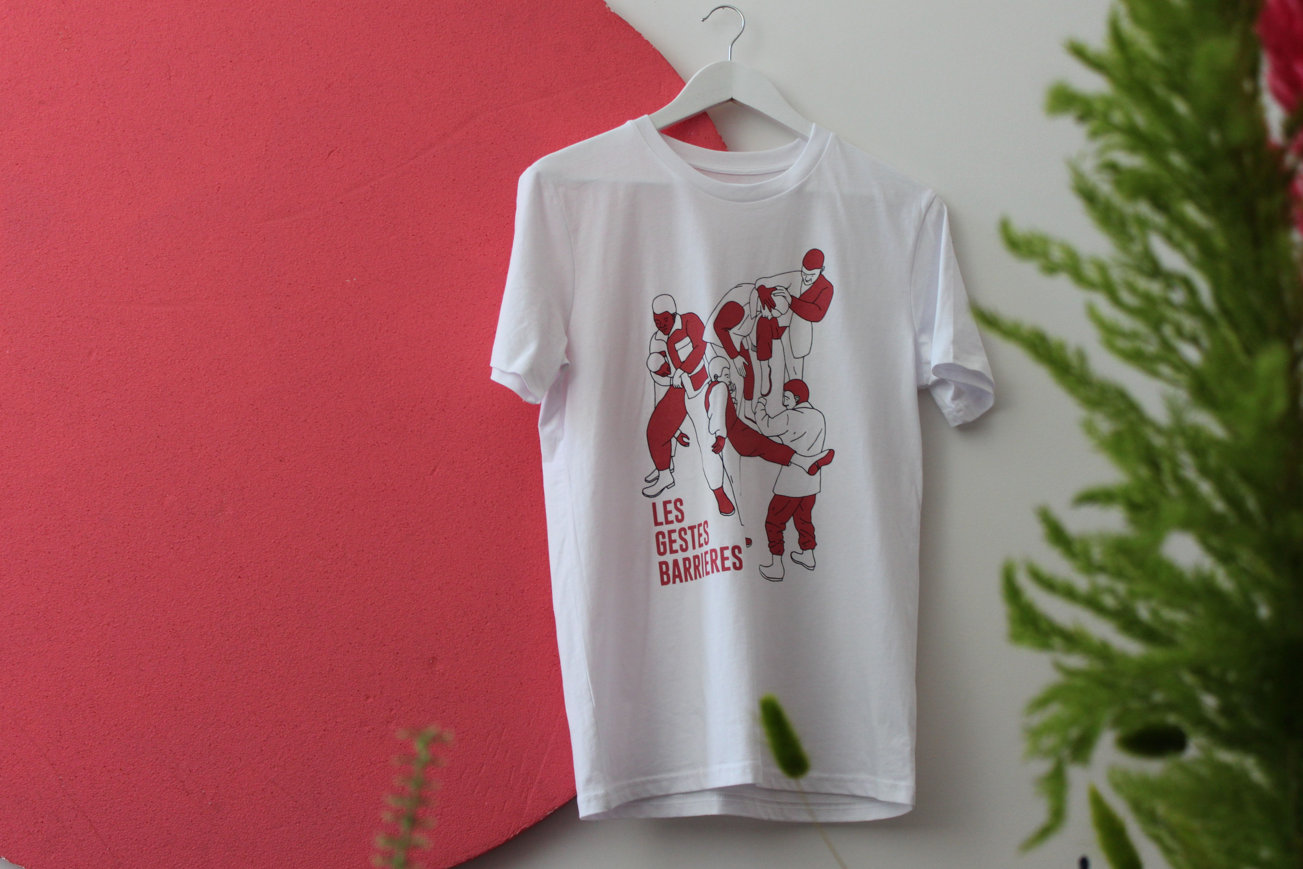 GESTES BARRIERES - T-SHIRT UNISEXE