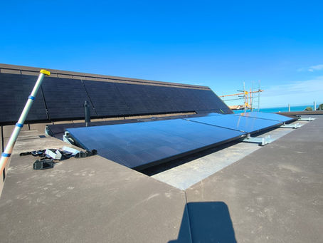 Solar panel installation in Broadstairs
