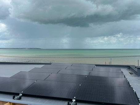 Commercial solar panel installation in Whitstable