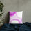 Thumbnail: Pink Auric Throw Pillow