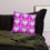 Thumbnail: Pink Heart Aura Basic Pillow