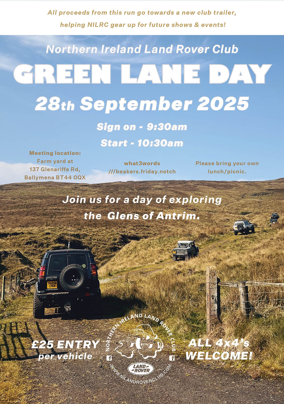 NILRC Green Lane Day - September 2025