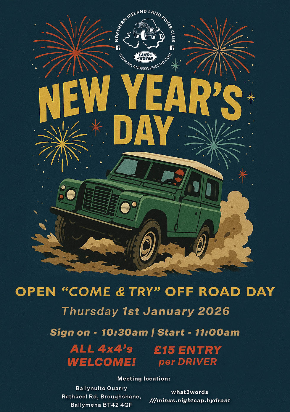 New Year's Day Off Road Day - Ballynulto