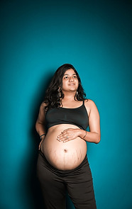 Maternity Portrait Photoshoot at Camories Studio, Bangalore