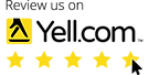 Review us on Yell logo