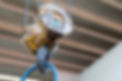 Detail of the gang of a crane