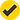 yell check icon
