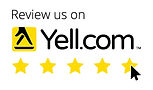 Review us on Yell logo