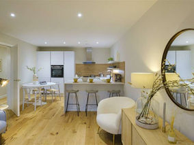 Canonmills Garden luxury apartments kitchen interior