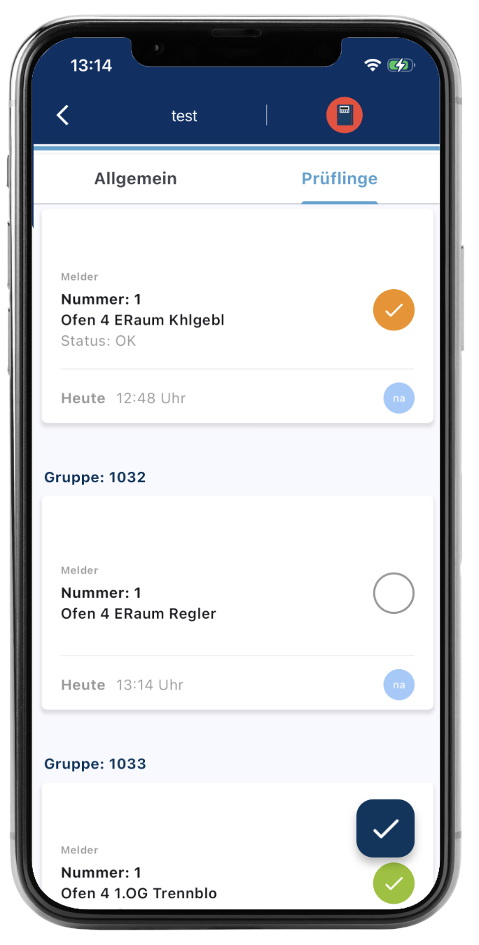 Echtzeit Datenbank