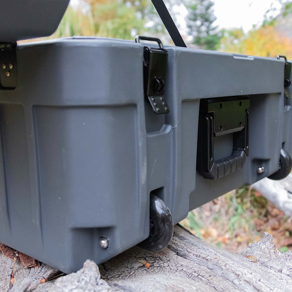 Thumbnail: 23Zero CO-132L Overland Gear Box Gray with wheels