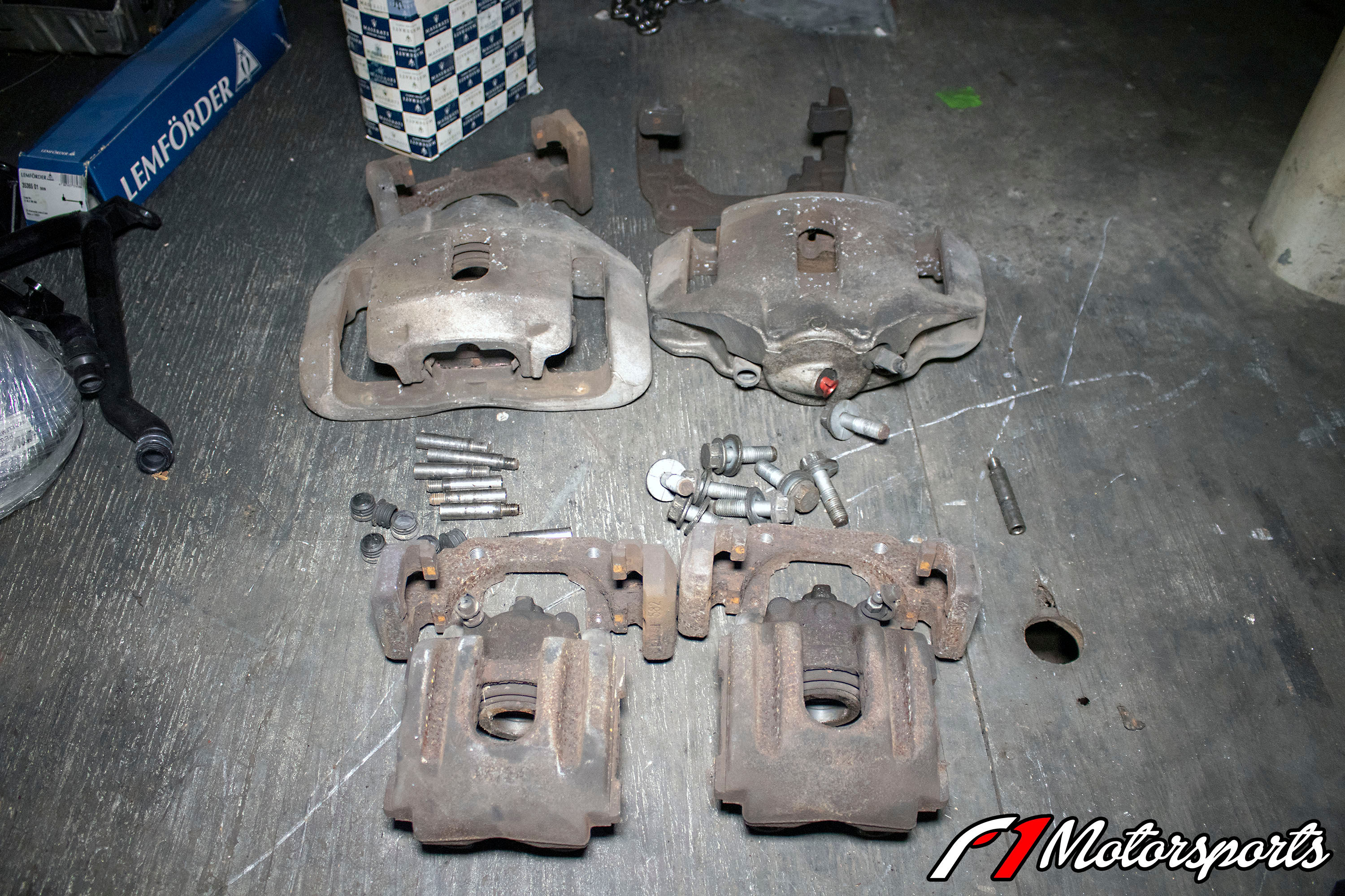 E65 BMW 750iL Brake Calipers