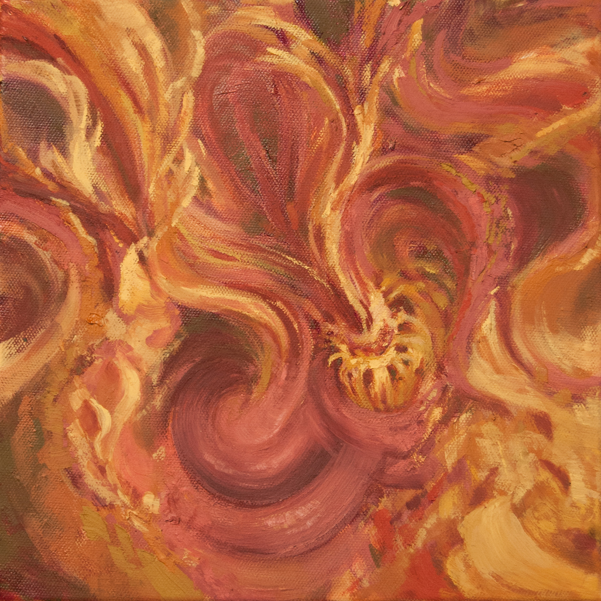"Bud 06" Painting