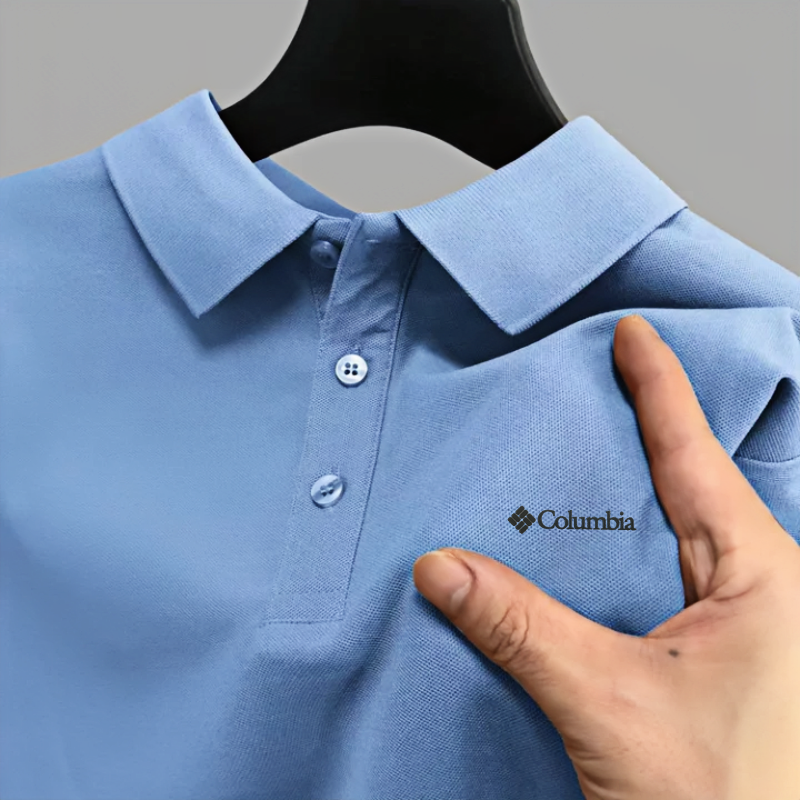 Men's short sleeved polo shirt high-end brand embroidered top 2026 summer new so