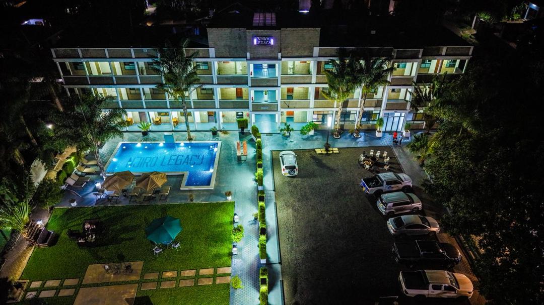 Hotel exterior in Arusha