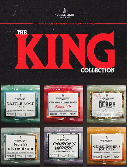 Nuble Light Candle - The King Collection: The Complete Set - SIX 8oz. Scented Soy Candles
