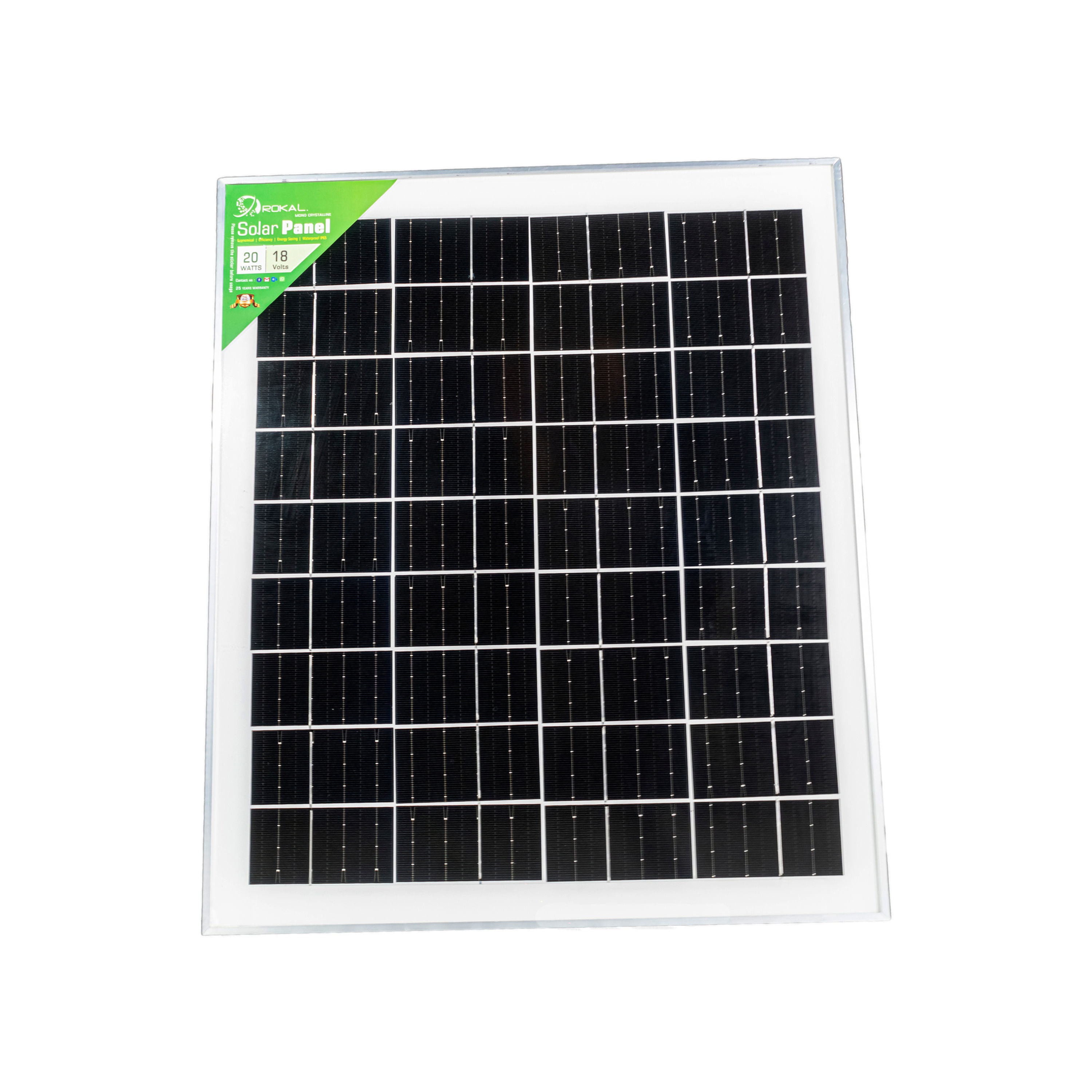 Panel solar Rokal 20W
