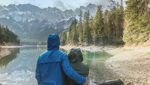 A couple creating shared meaning through rituals.