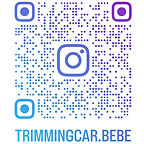 トリミングサロンBeBeのInstagramにアクセスできるQRコード。