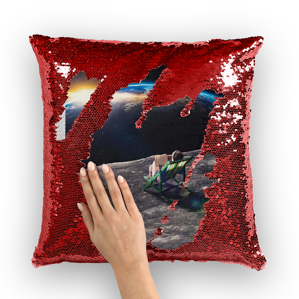 Thumbnail: Me Time Sequin Cushion Cover