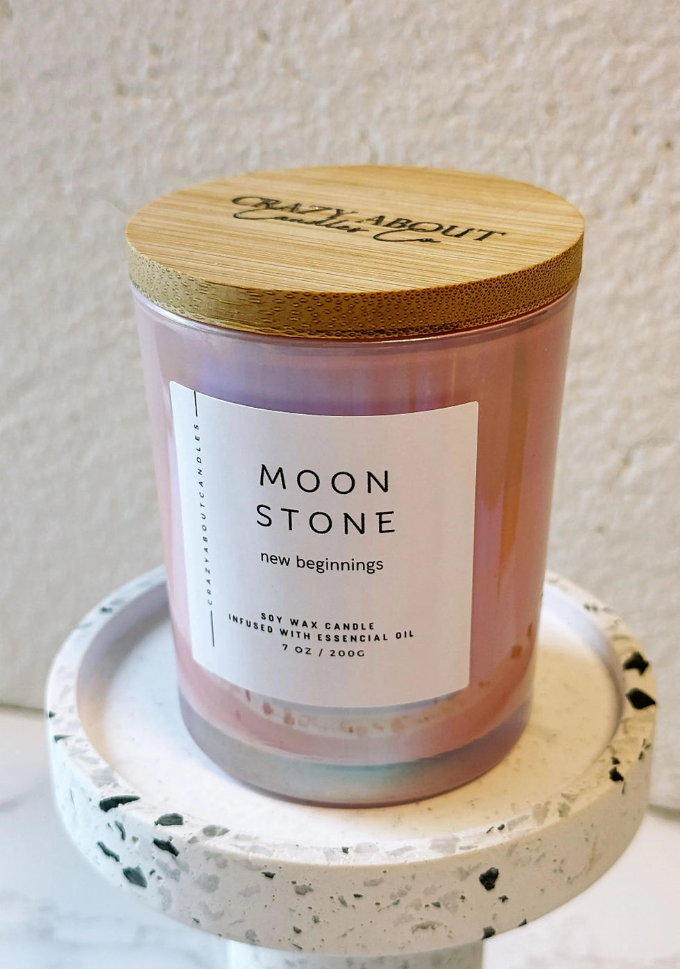 Thumbnail: Energy Crystals •Handmade Scented Candle • Positive Energy