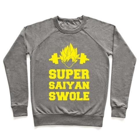 Thumbnail: Super Saiyan Swole Crewneck Sweatshirt