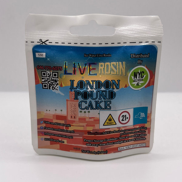 Live Rosin - London Pound Cake