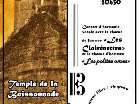Concert de chœurs le 26 juin à Moissac