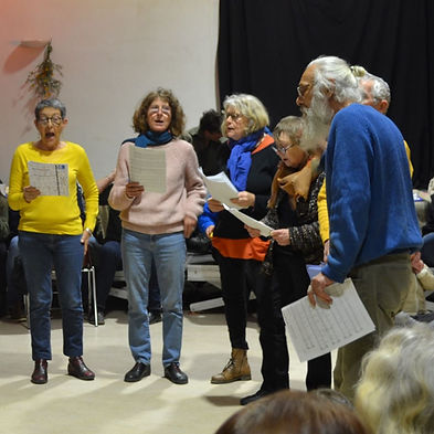 La Fédé propose un atelier de musique pour adulte, la chorale de Sainte-Croix-Vallée-Française