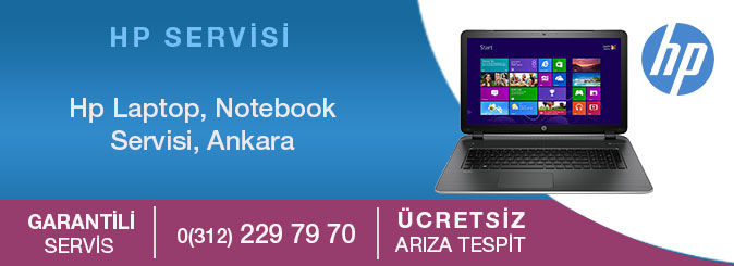 Hp Laptop ve Notebook Teknik Servisi Ankara