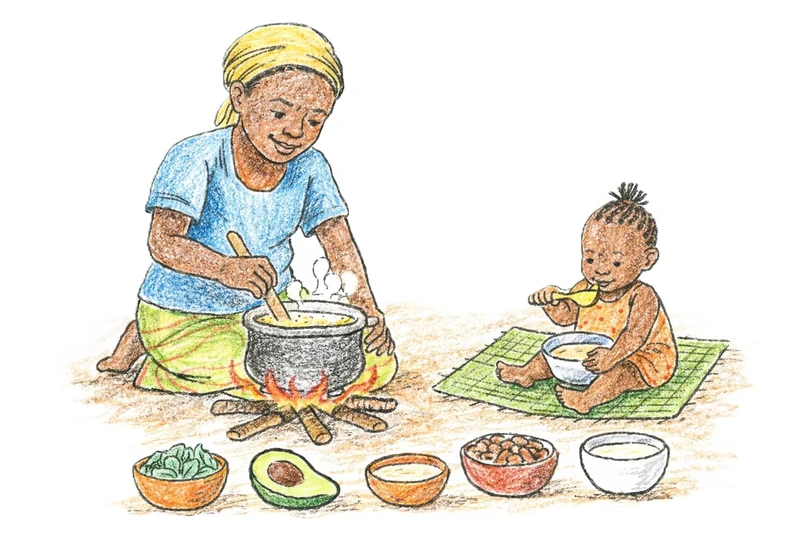 uandaaji walishe ya mtoto