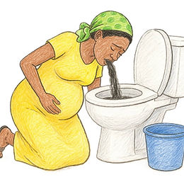 Matapishi meusi kwa mjamzito