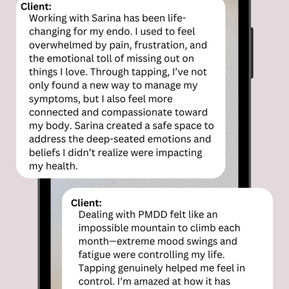 Managing PMS, PMDD and endometriosis with Clinical EFT Tapping: A Powerful Tool For Symptom Relief