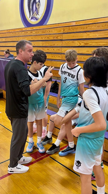 Zach Callon - 8th grade boys basketball coach.