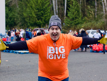 Pastor Thad Huff. Community Big Give.