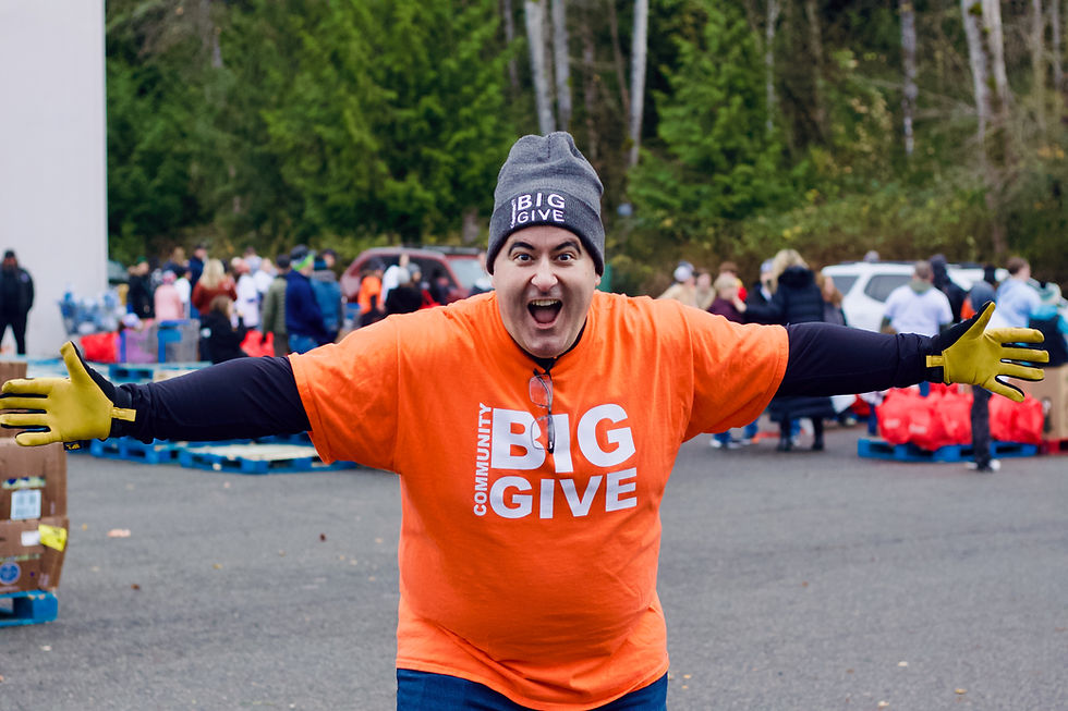 Pastor Thad Huff. Community Big Give.