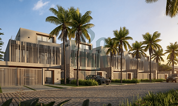Projeto de casa de luxo em construção no condomínio Alameda dos Eucaliptos, Barra da Tijuca.