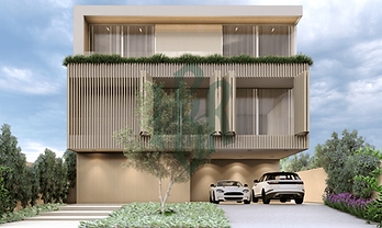 Projeto de casa triplex de alto padrão a venda no condomínio Alphaville na Barra da Tijuca - RJ.