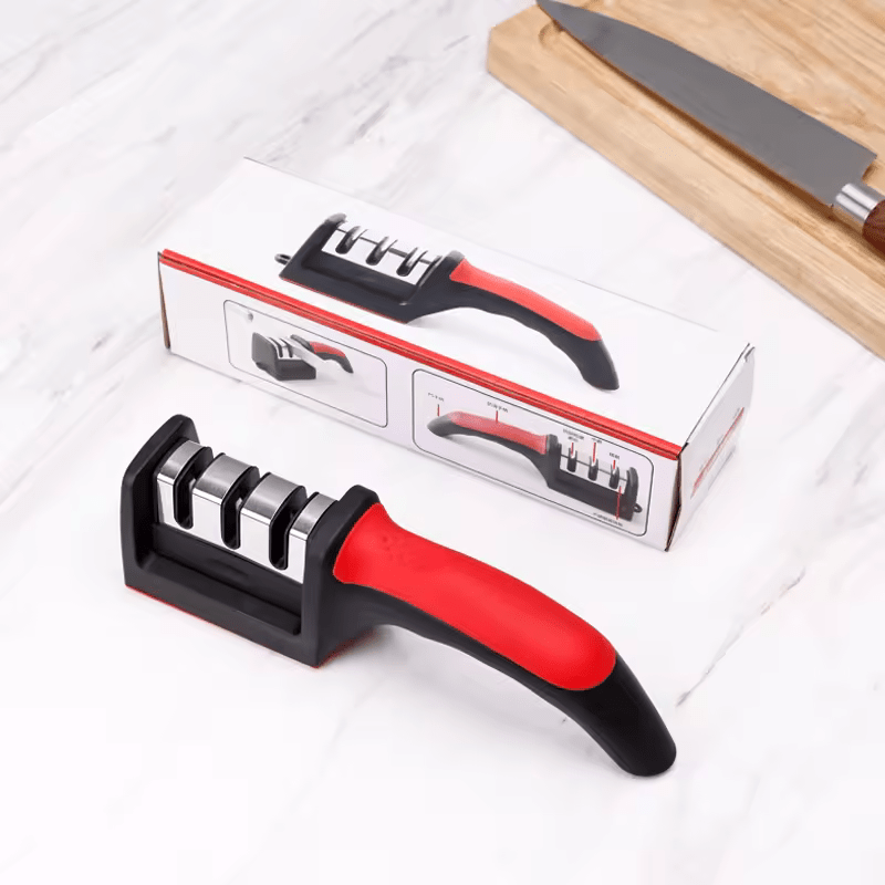 Thumbnail: 3 Stage Knife Sharpening Tool Packaging