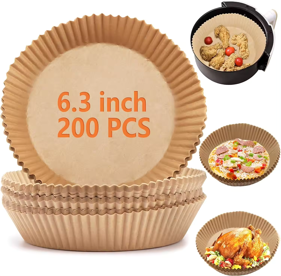 100Pcs Air Fryer Disposable Paper Liner