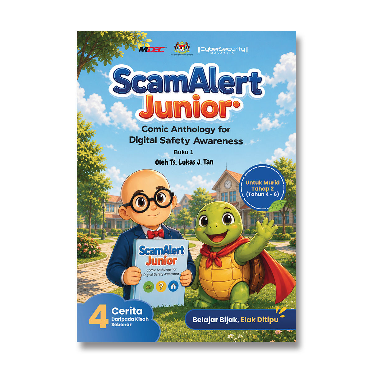 ScamAlert Junior: Comic Anthology for Digital Safety Awareness - Buku 1