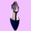 Miniatura: Flat artesanal con pedreria..