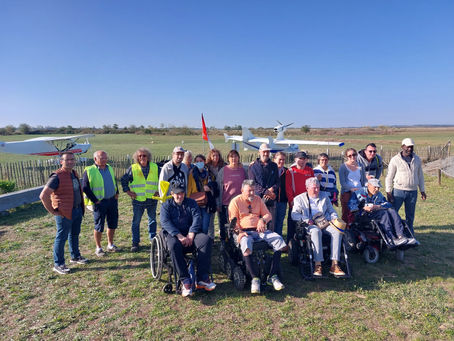 Journée Handivol 2023 aux Guifettes (Luçon) en Vendée