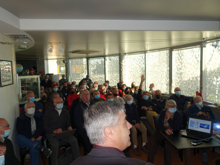 Forum "Sécurité des vols en ULM" à Ancenis, le 06/11/2021