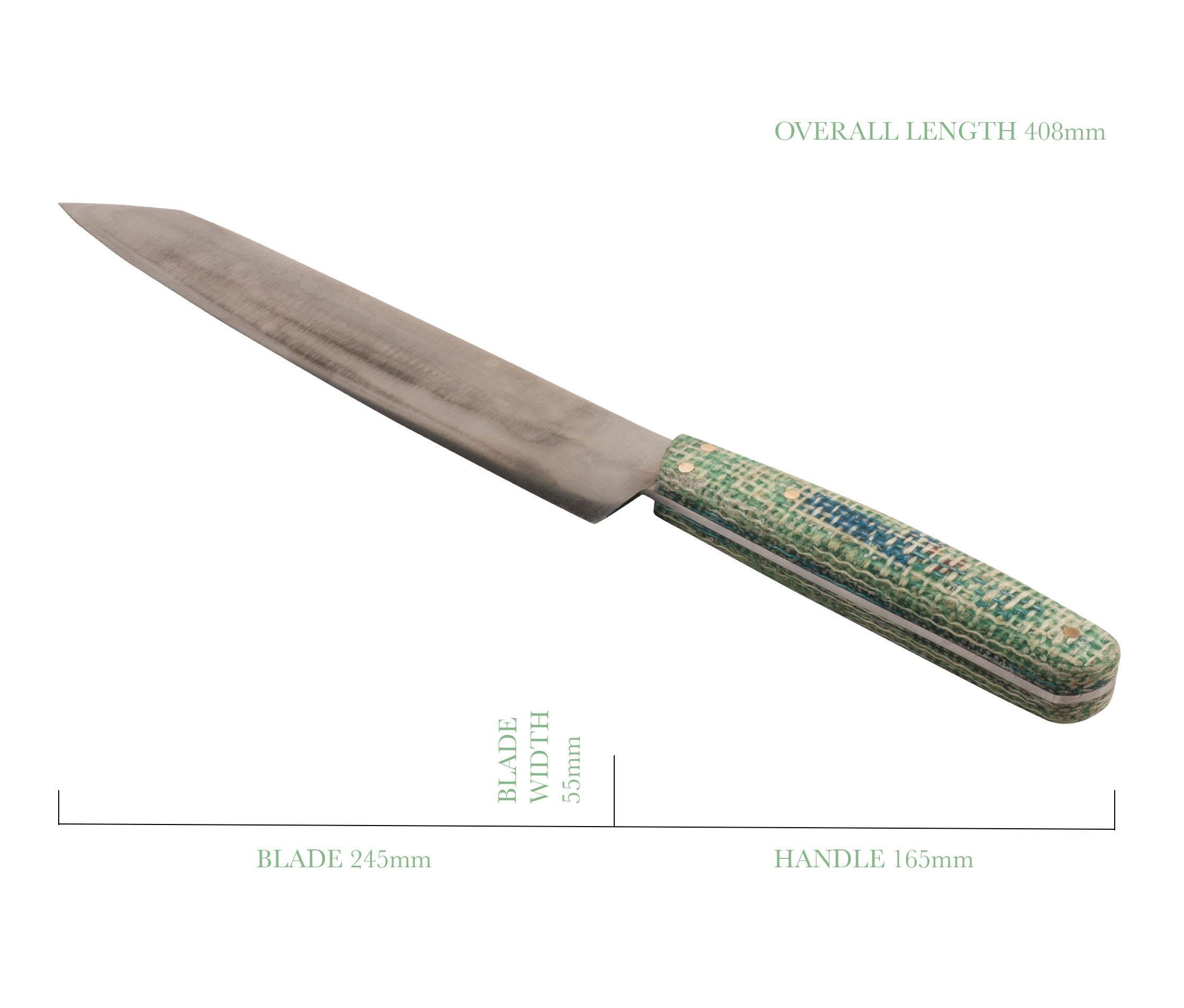 Atomic Fusion Large Bunka Chef's Knife