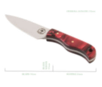Flaming Junction Paring Knife