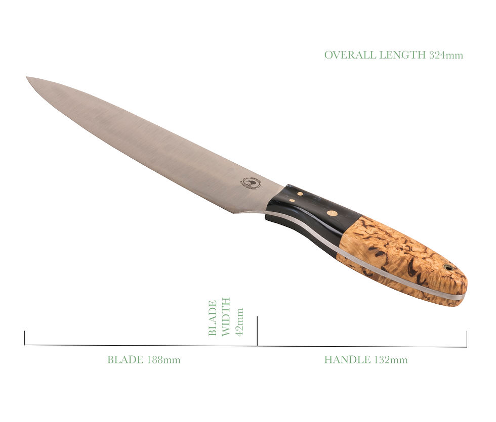 Thumbnail: Poseiden Limited Edition French Chefs Knife 1 of 25