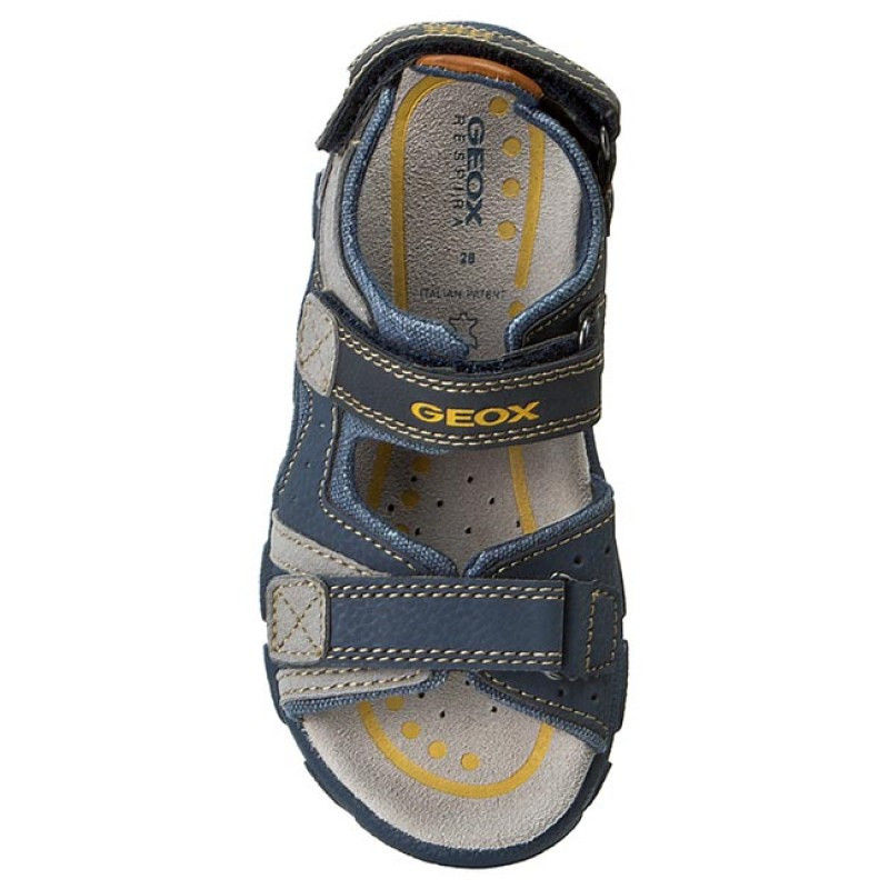 Thumbnail: GEOX STRADA J6224B Sandals Blue
