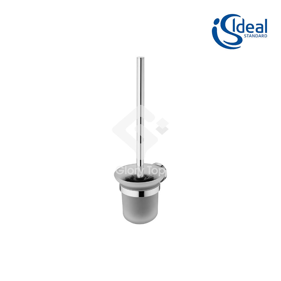 Thumbnail: IOM Toilet Brush Set Wall Mounted Glass