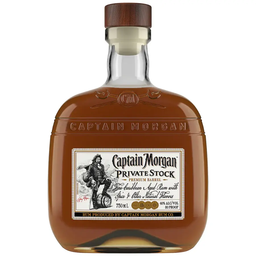 Captain Morgan Spiced Rum Private Stock 750ml